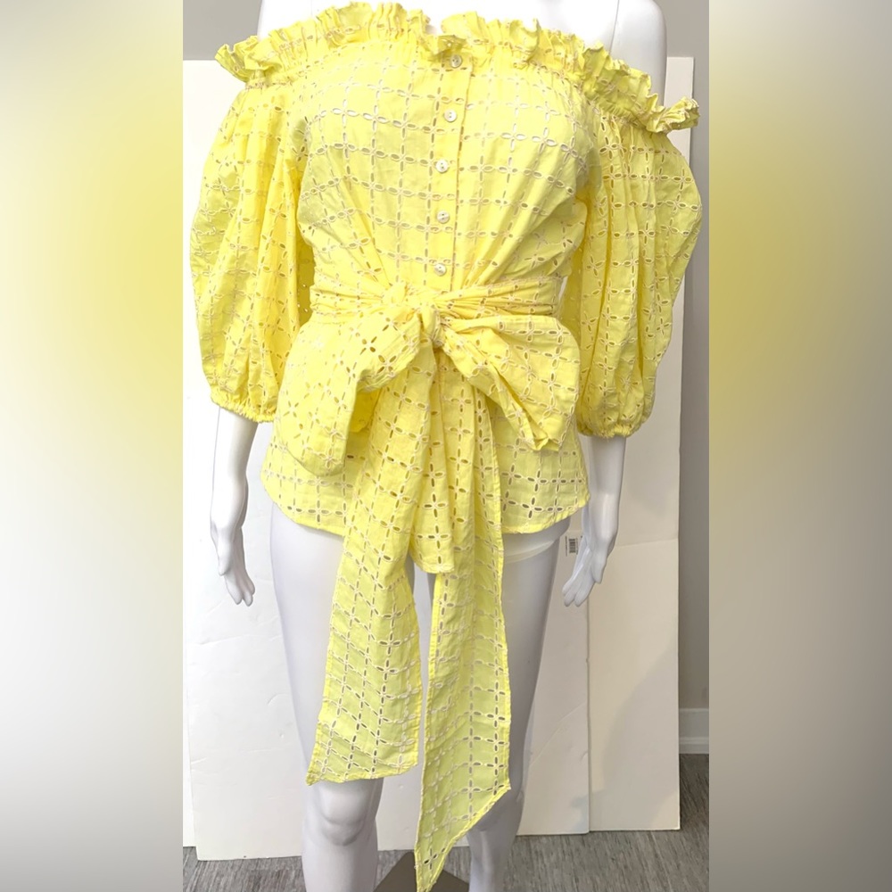 Anne Fontaine Peek-A-Boo Top - Size 36